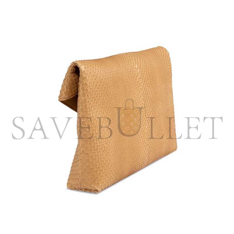 YSL CASSANDRE LARGE ENVELOPE CLUTCH 'TOPAZ YELLOW' 769307 (29.5*18*4.5cm)